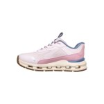 Basket basse - skechers - glide step vista lane - rose - lacets - confort exceptionnel