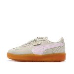 Baskets beige / mauve femme puma palermo moda xtra