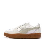 Baskets blanches / beiges femme puma palermo