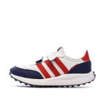Baskets blanches / bleu / rouges gar�on adidas run 70s