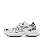Baskets blanches / noires femme puma velophasis always on