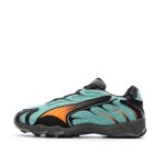 Baskets bleu / noir / orange homme puma inhale