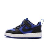 Baskets bleu / noires gar�on nike court borough