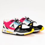 Basket le coq sportif femme lcs r1000w ninties multicolor synthtique