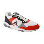 Baskets le coq sportif r500 color - blanc / rouge - homme