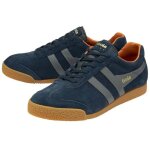 Baskets en daim gola harrier - homme - bleu - lacets - taille 44 Baskets en daim gola harrier - homme - bleu - lacets - taille 44