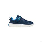 Baskets enfant - geox - foot - run - bleu - respirabilit� - amorti