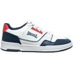 Baskets homme lonsdale blanc / bleu marine sneakers basses confortables