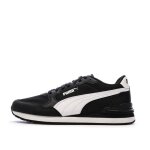 Baskets noires / blanches homme puma runner