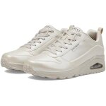 Baskets - skechers - uno galactic gal - cuir m�tallis� - lacets - talon plat