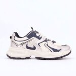 Baskets toile � lacets avec empi�cements homme scott