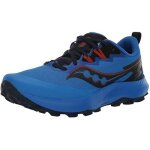 Baskets de trail saucony peregrine 14 pour homme - gris - drop 4mm Baskets de trail saucony peregrine 14 pour homme - gris - drop 4mm
