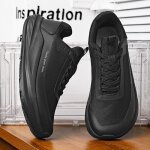 Baskets unisexes 5e chaussures de course pour pieds larges et hautsnoir