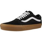 Baskets - vans - old skool - noir - textile - lacets - plat