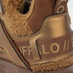 Baskets vegan nappa / fur femme buffalo cld chai warm