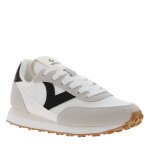 Basket - victoria - 1138103 - rouge - cuir effet crote - confort exceptionnel - femme