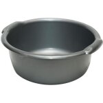 Bassine ronde 11l - d: 36. 5cm - h 14cm - gris argent Bassine ronde 11l - d: 36. 5cm - h 14cm - gris argent