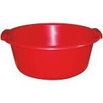 Bassine ronde 11l - d: 36. 5cm - h 14cm - rouge