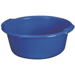 Bassine ronde 14 l - d: 41 cm - h 17. 5 cm - bleu