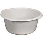 Bassine ronde 20 l - d: 45 cm x 20 cm - gris mouchet