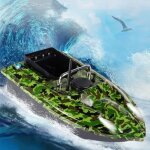Bateau dapp�t de poisson 500m t�l�commande sans fil leurre de p�che app�t d�tecteur de poisson avec veilleuse ...