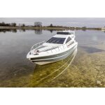 Bateau rc carson sport yacht speed - blanc - mixte - adulte - prt  fonctionner - carson