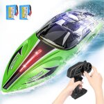 Bateau rc t�l�command� � partir de 6 8 ans enfants adultes bateau rc 28 km / h bateau rapide sous - marin ...