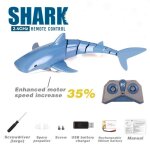 Bateau de requin tlcommand - simulation rc shark - jouet pour enfants - 2. 4ghz