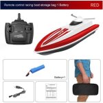 Bateau t�l�command� 2. 4g � grande vitesse bateau miniature �lectrique �tanche rechargeable rc jouet ...