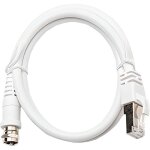 Cordon rj45 - coax fiche f grade 3 - 70 cm