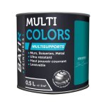 Peinture batir multi - supports satin soyeux 05 l bleu canard Peinture batir multi - supports satin soyeux 05 l bleu canard