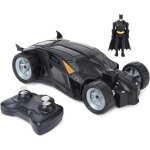 Batmobile rc 1:20 + figurine batman 2. 4ghz pilotage facile compatible jouet 4 + ans cadeau officiel ...