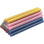 B�ton de colle - br�der mannesmann - set de 20 - couleurs paillet�es - 7 mm - 100 mm