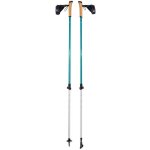 Btons de marche nordique - ferrino - step - in - bleu / orange - aluminium - poigne en lige