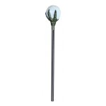 Baton de magicien avec boule de cristal - accessoire de dguisement halloween pour enfant et adulte