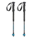 Bton tlescopique - ferrino - plixi - noir - 60  135 cm - poigne antidrapante