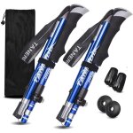 Btons de randonne tlescopiques - pliable antidrapant et antichoc ultra - lgers pour alpinisme randonne ...