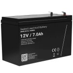Batterie 12v 7ah - 4. 74mm - 151 x 98 x 94 mm