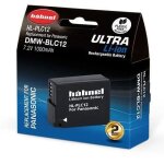 Batterie - hhnel - dmw - blc12 - compatible panasonic lumix - lithium ion - rechargeable