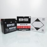 Batterie bs battery pour moto harley davidson 1200 xl x forty eight 2010  2017 ytx14l - bs / 12v 12ah ...