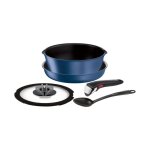 Batterie de cuisine 5 pi�ces ingenio ih blue marquis unlimited tefal - tous feux + induction - l7799592 ...