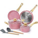 Batterie de cuisine antiadh�sive - levys - 4 pi�ces - po�les en c�ramique antiadh�sives