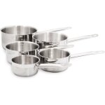 Batterie de cuisine - tous feux dont induction - baumalu - acier inoxydable - 5 pièces 12 à 20 cm - inox ... Batterie de cuisine - tous feux dont induction - baumalu - acier inoxydable - 5 pièces 12 à 20 cm - inox ...