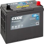 Batterie exide premium b24 12v 45ah 390a 237x127x227 + d ea456 Batterie exide premium b24 12v 45ah 390a 237x127x227 + d ea456