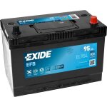 Batterie auto exide efb el954 12v 80ah 782a 306x173x222 + d