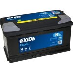 Batterie exide excell l5 12v 95ah 800a 353x175x190 + d eb950