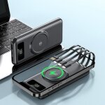 Batterie externe 10000mah chargeur portable sans fil avec cble intgr pour veste chauffante iphone ...