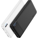 Batterie externe lot de 2 10000mah powerbank usb c entr�e / sortie3 ports charge compatible avec iphone ...