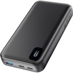 Batterie externe 65w pour ordinateur portable20000mah power bankchargeur portable usb c * 2 + usb apowerbank ...