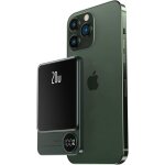 Batterie externe magn�tique sans fil 5000 mah 15 w 9 mm ultra - mince mini chargeur portable r�sistant ...